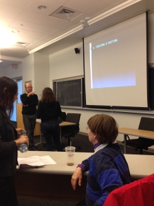 Saturday workshop with Patrick Fischer.  Learned so much!  Enhanced storytelling knowledge from ASL V.